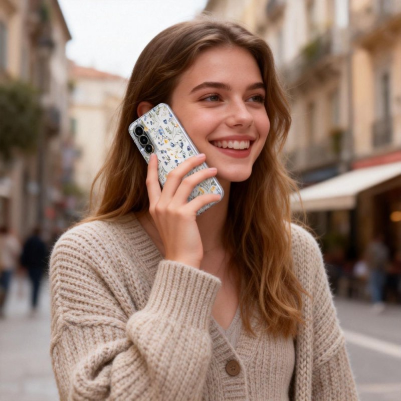 Tech-Protect FlexAir за Samsung Galaxy A57 5G „Spring Flowers“ - 5906302392025