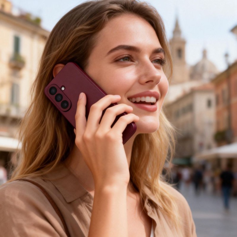 Tech-Protect Smart Wallet за Samsung Galaxy A57 5G (Mulberry) - Tech-Protect Smart Wallet за Samsung Galaxy A57 5G (Mulberry) - 5906302392131