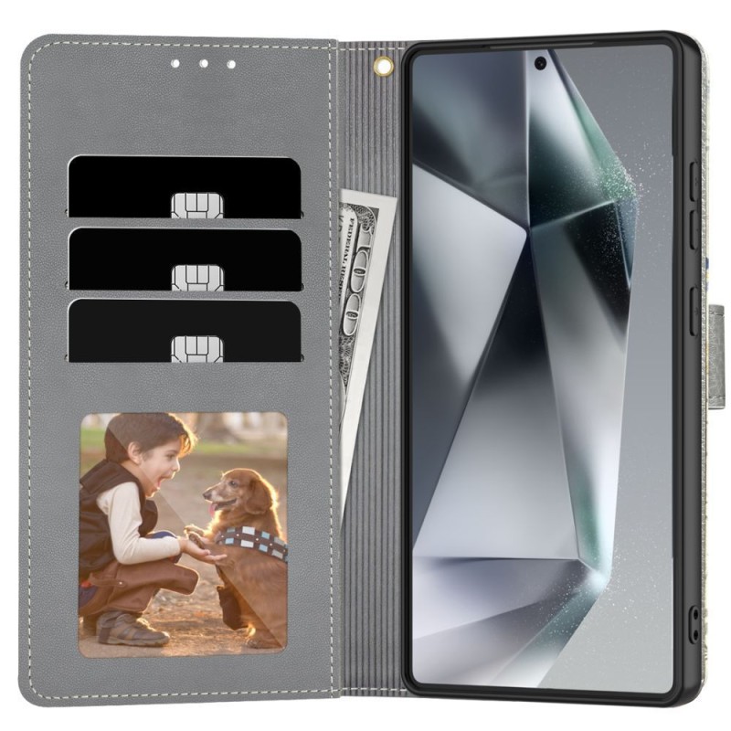 Tech-Protect Wallet калъф за Samsung Galaxy A57 5G Spring Flowers (Spring Flower) - 5906302392179