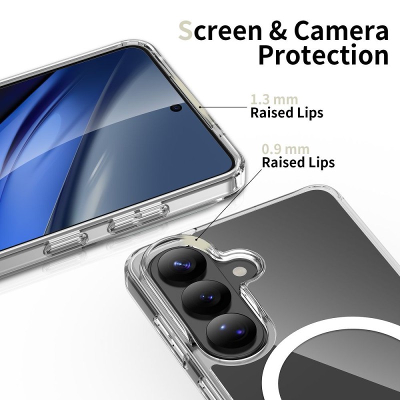 TECH-PROTECT FlexAir Hybrid MagSafe за Samsung Galaxy A36 / A56 / A37 5G CLEAR (5906302392261) - 5906302392261