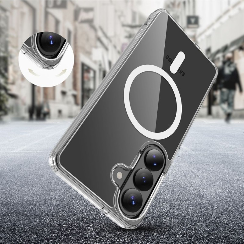 TECH-PROTECT FlexAir Hybrid MagSafe за Samsung Galaxy A36 / A56 / A37 5G CLEAR (5906302392261) - 5906302392261