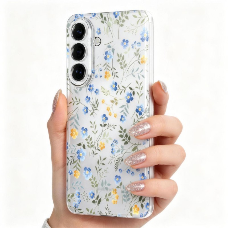 TECH-PROTECT FlexAir Samsung Galaxy A37 5G „Spring Flowers“ (цветен калъф TPU) - TECH-PROTECT FlexAir Samsung Galaxy A37 5G „Spring Flowers“ (цветен калъф TPU) - 5906302392285