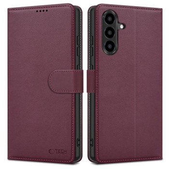 Tech-Protect Wallet калъф за Samsung Galaxy A36 / A56 / A37 5G (Mulberry)