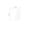 Tech-Protect Supreme Set+ хидрогелна фолио (2 броя) за Apple Watch 4/5/6/SE 1/2/3 (40 mm) – прозрачно - Tech-Protect Supreme Set+ хидрогелна фолио (2 броя) за Apple Watch 4/5/6/SE 1/2/3 (40 mm) – прозрачно - 5906302392414