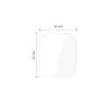 Tech-Protect Supreme Set+ хидрогелно фолио 2-пак Apple Watch 4/5/6/SE (44 мм) прозрачно - 5906302392421