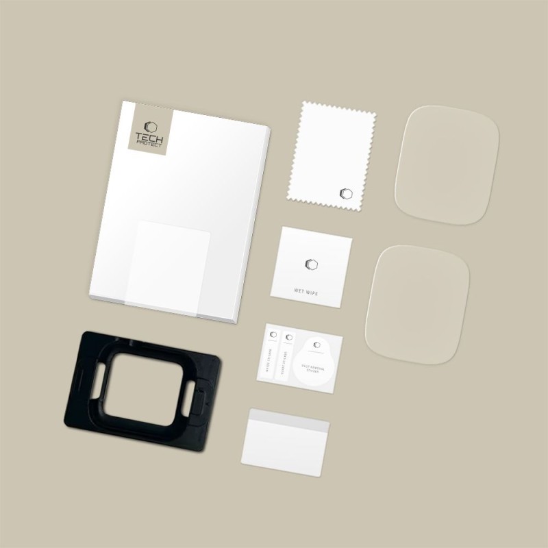 Tech-Protect Supreme Set+ хидрогелно фолио 2-пак Apple Watch 4/5/6/SE (44 мм) прозрачно - 5906302392421