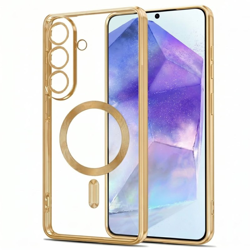 TECH-PROTECT MagFlex Magsafe за Samsung Galaxy A27 5G Shiny Gold (златист) - 5906302392544