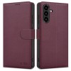 Tech-Protect Wallet Etui за Samsung Galaxy A27 5G Mulberry (бордо) - 5906302392582