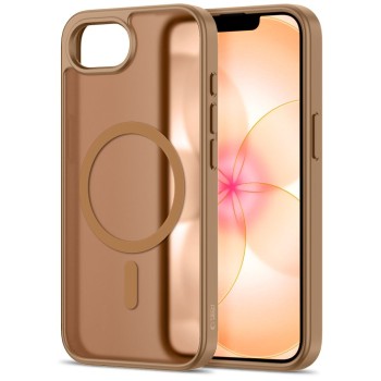 TECH-PROTECT BASICMAG MagSafe кейс за iPhone 16e / 17e матово кафяв