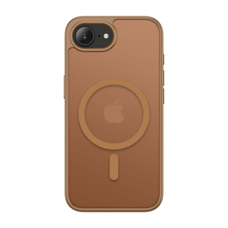TECH-PROTECT BASICMAG MagSafe кейс за iPhone 16e / 17e матово кафяв - TECH-PROTECT BASICMAG MagSafe кейс за iPhone 16e / 17e матово кафяв - 5906302392629
