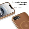 TECH-PROTECT BASICMAG MagSafe кейс за iPhone 16e / 17e матово кафяв - TECH-PROTECT BASICMAG MagSafe кейс за iPhone 16e / 17e матово кафяв - 5906302392629