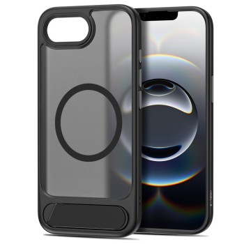 TECH-PROTECT MagRack MagSafe калъф за iPhone 16e / 17e (Mattte Black) TECH-PROTECT MagRack MagSafe калъф за iPhone 16e / 17e (Mattte Black)