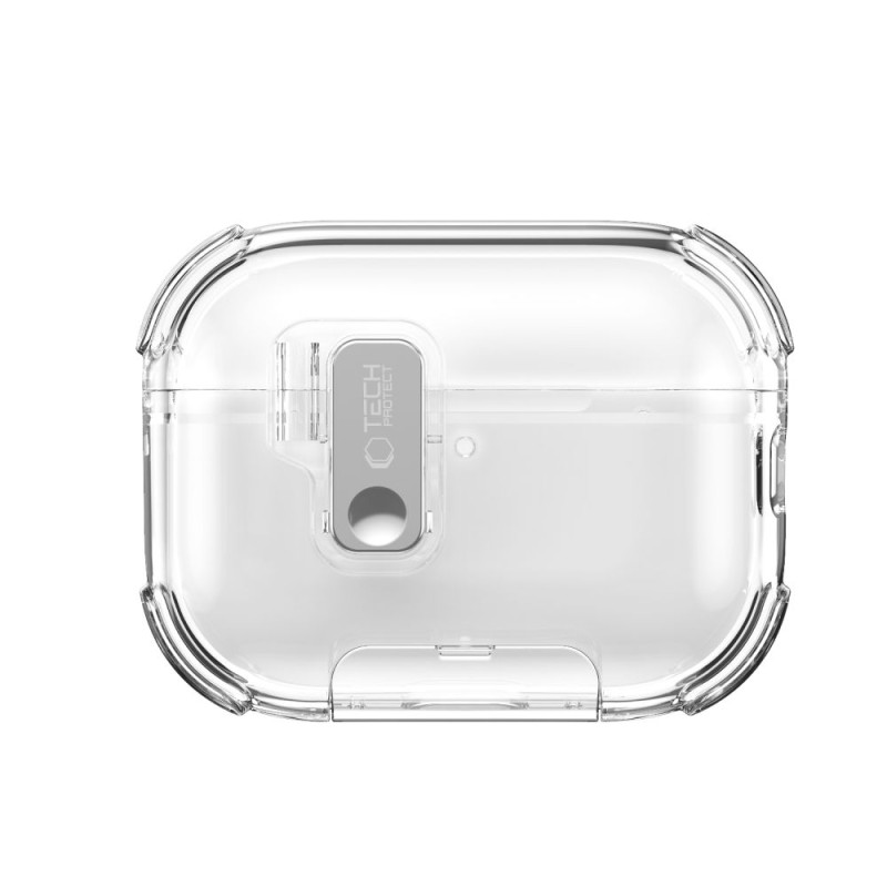 TECH-PROTECT BOUNCE PRO калъф за Apple AirPods Pro 3 прозрачен - TECH-PROTECT BOUNCE PRO калъф за Apple AirPods Pro 3 прозрачен - 5906302392681