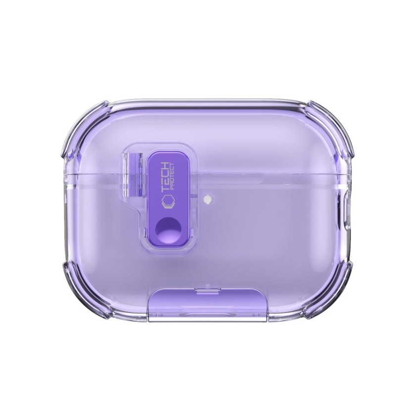TECH-PROTECT BOUNCE PRO КАЛЪФ ЗА APPLE AIRPODS PRO 3 LAVENDER - TECH-PROTECT BOUNCE PRO КАЛЪФ ЗА APPLE AIRPODS PRO 3 LAVENDER - 5906302392704
