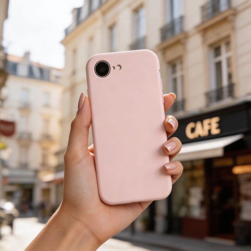 TECH-PROTECT Silicone MagSafe за iPhone 16E / 17E Pink Pearl (5906302392773) - 5906302392773