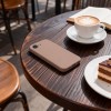 TECH-PROTECT Силиконов MagSafe кейс за iPhone 16E / 17E, шоколадово кафяв - 5906302392780