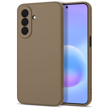 TECH-PROTECT ICON Силиконов кейс за Samsung Galaxy A27 5G, кафяв (BROWN)