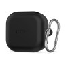 TECH-PROTECT силиконов кука калъф за Samsung Galaxy Buds 4 / 4 Pro Black - TECH-PROTECT силиконов кука калъф за Samsung Galaxy Buds 4 / 4 Pro Black - 5906302392865