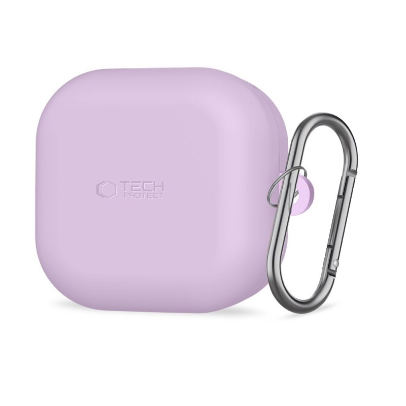 TECH-PROTECT силиконовa кука за Samsung Galaxy Buds 4 / 4 Pro лавандула - TECH-PROTECT силиконовa кука за Samsung Galaxy Buds 4 / 4 Pro лавандула - 5906302392872