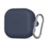 TECH-PROTECT силиконова кука за Samsung Galaxy Buds 4 / 4 Pro (тъмносиньо) - TECH-PROTECT силиконова кука за Samsung Galaxy Buds 4 / 4 Pro (тъмносиньо) - 5906302392889