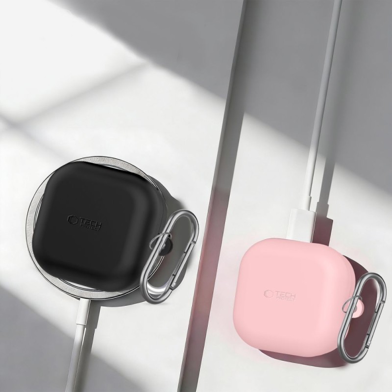 TECH-PROTECT силиконова кука за Samsung Galaxy Buds 4 / 4 Pro (тъмносиньо) - TECH-PROTECT силиконова кука за Samsung Galaxy Buds 4 / 4 Pro (тъмносиньо) - 5906302392889