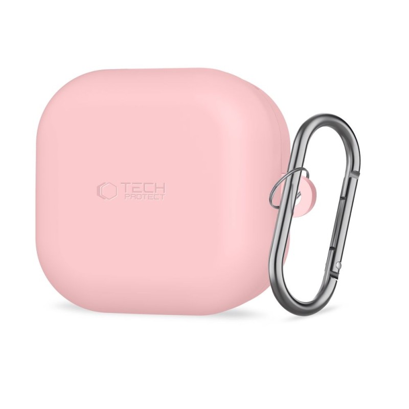 TECH-PROTECT Силиконова кукичка/протектор за Samsung Galaxy Buds 4 / 4 Pro, dusty pink - TECH-PROTECT Силиконова кукичка/протектор за Samsung Galaxy Buds 4 / 4 Pro, dusty pink - 5906302392896