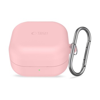 TECH-PROTECT Силиконова кукичка/протектор за Samsung Galaxy Buds 4 / 4 Pro, dusty pink TECH-PROTECT Силиконова кукичка/протектор за Samsung Galaxy Buds 4 / 4 Pro, dusty pink
