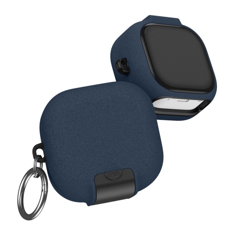 TECH-PROTECT SLIM HOOK Калъф за Samsung Galaxy Buds 4 / 4 Pro Fluffy Blue - 5906302392964