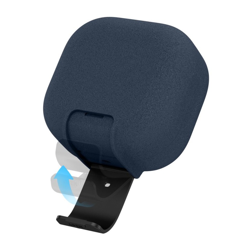 TECH-PROTECT SLIM HOOK Калъф за Samsung Galaxy Buds 4 / 4 Pro Fluffy Blue - 5906302392964
