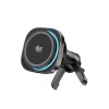 Tech-Protect V20 ArcticBoost магнитна MagSafe поставка за кола с безжично зарядно 25W Qi2.2 (черна) - Tech-Protect V20 ArcticBoost магнитна MagSafe поставка за кола с безжично зарядно 25W Qi2.2 (черна) - 5906302392995