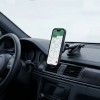 Tech-Protect V20 ArcticBoost магнитна MagSafe поставка за кола с безжично зарядно 25W Qi2.2 (черна) - Tech-Protect V20 ArcticBoost магнитна MagSafe поставка за кола с безжично зарядно 25W Qi2.2 (черна) - 5906302392995