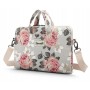 CANVASLIFE КУФАР-ЧАНТА ЗА ЛАПТОП 15-16 БЯЛО ROSE