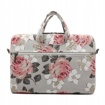 CANVASLIFE КУФАР-ЧАНТА ЗА ЛАПТОП 15-16 БЯЛО ROSE CANVASLIFE КУФАР-ЧАНТА ЗА ЛАПТОП 15-16 БЯЛО ROSE