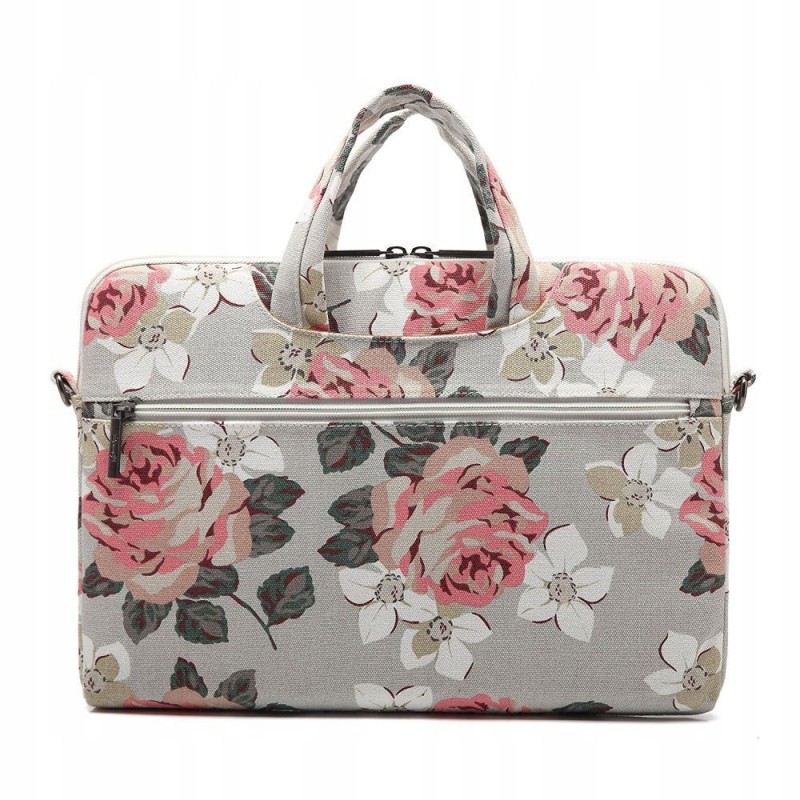 CANVASLIFE КУФАР-ЧАНТА ЗА ЛАПТОП 15-16 БЯЛО ROSE - 5906735410297