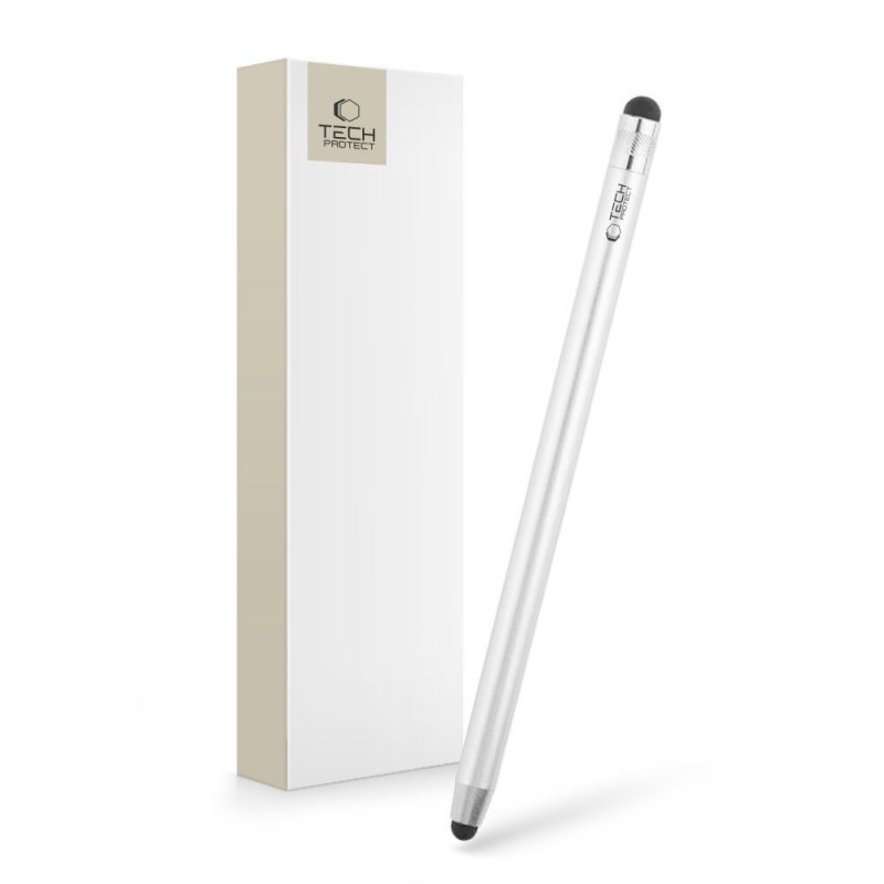 TECH-PROTECT TOUCH STYLUS PEN SILER - 5906735413687