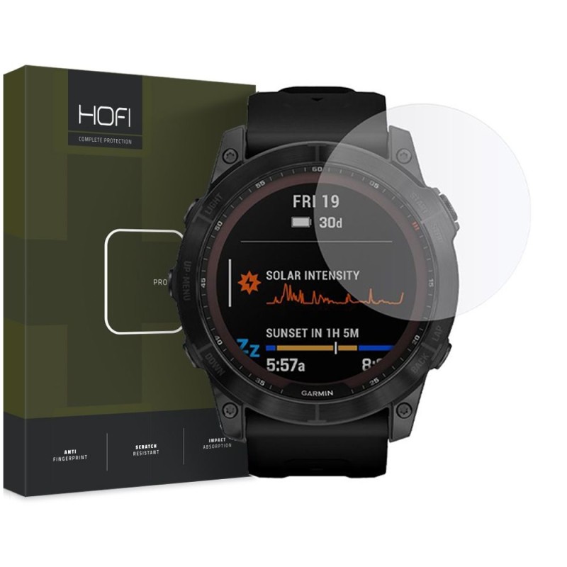 Закалено стъкло HOFI GLASS PRO+ за GARMIN FENIX 6X / 6X PRO - Закалено стъкло HOFI GLASS PRO+ за GARMIN FENIX 6X / 6X PRO - 5906735414813
