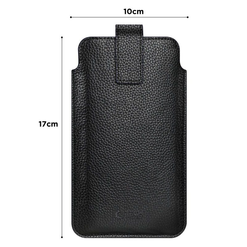 TECH-PROTECT SM65 Универсален калъф за телефон 6.0–6.9 инча черно/черно - TECH-PROTECT SM65 Универсален калъф за телефон 6.0–6.9 инча черно/черно - 6216990211607