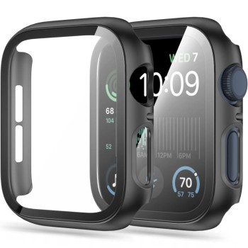 TECH-PROTECT DEFENSE360 Калъф за Apple Watch 4/5/6/SE 1/2/3 (40 мм) Черен