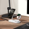 TECH-PROTECT A12 3в1 Магнитно MagSafe безжично зарядно, бяло - 6216990211850