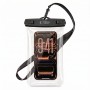 TECH-PROTECT UWC7 Универсален водоустойчив калъф 6.9 инча Черен