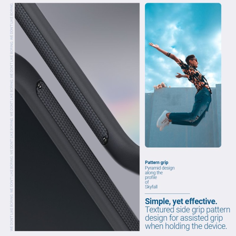Spigen Caseology Skyfall за iPhone 14 Plus / 15 Plus, матово черно - 810083831565-ACS04924