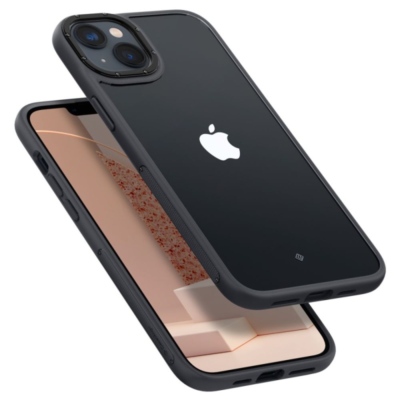 Spigen Caseology Skyfall за iPhone 14 Plus / 15 Plus, матово черно - 810083831565-ACS04924