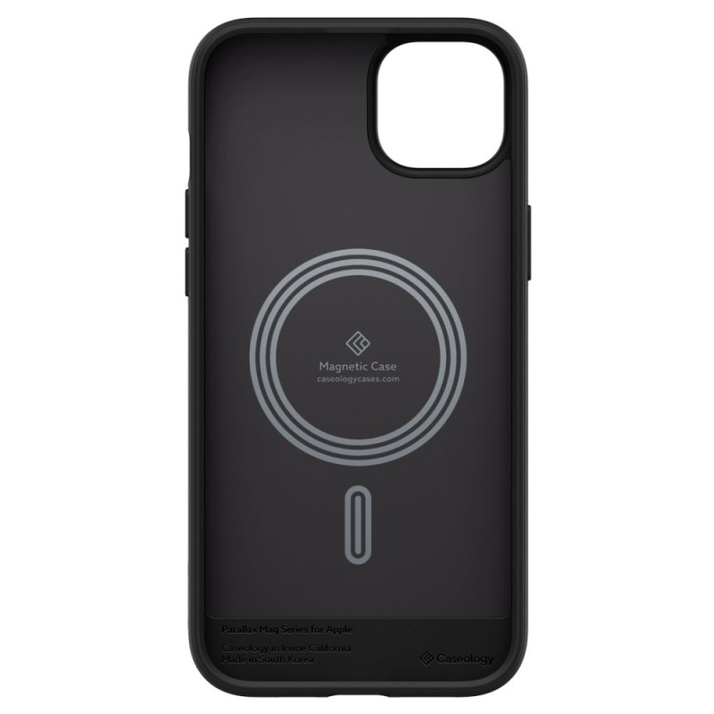 Spigen Caseology Parallax MagSafe за iPhone 14 Plus / 15 Plus, матово черно - Spigen Caseology Parallax MagSafe за iPhone 14 Plus / 15 Plus, матово черно - 810083831596-ACS04927