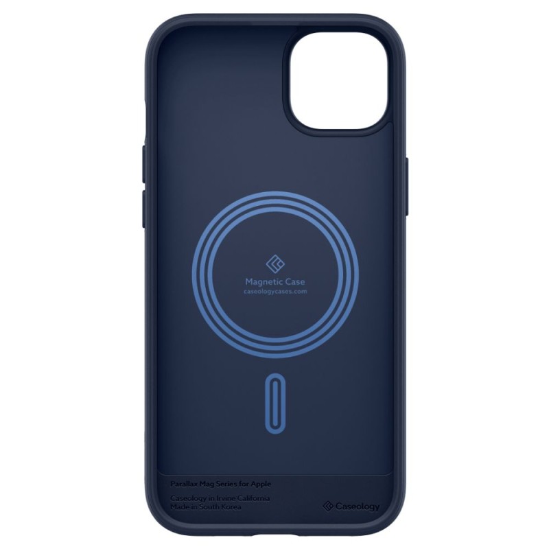 CASEOLOGY PARALLAX MagSafe калъф за iPhone 14 Plus / 15 Plus Midnight Blue - CASEOLOGY PARALLAX MagSafe калъф за iPhone 14 Plus / 15 Plus Midnight Blue - 810083831602-ACS04928