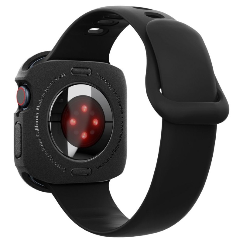 Spigen Caseology Vault за Apple Watch 10 / 11 (46 мм) – матово черно - Spigen Caseology Vault за Apple Watch 10 / 11 (46 мм) – матово черно - 810083836133-ACS08610