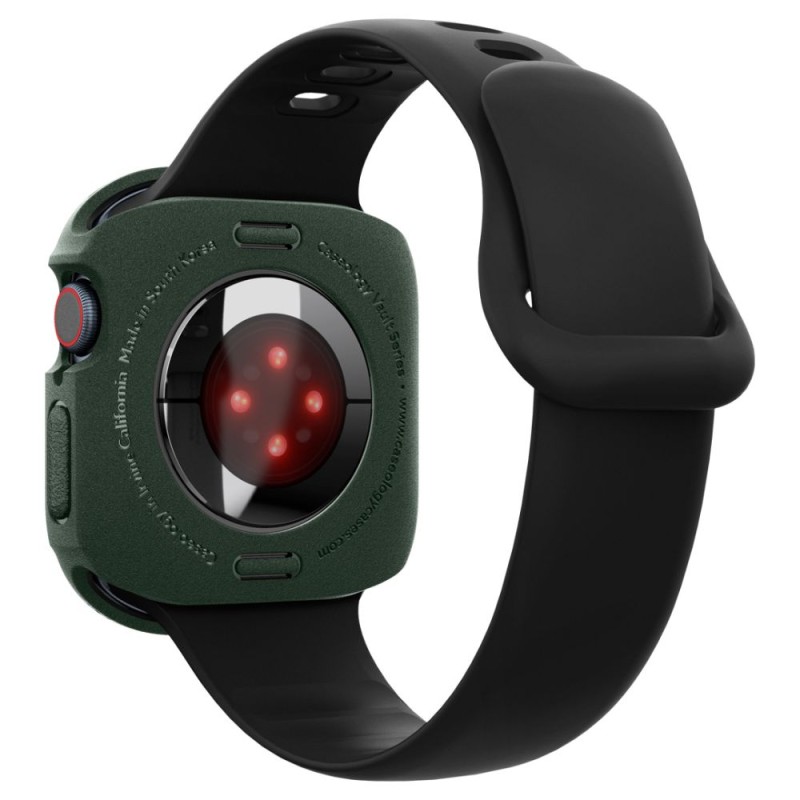 Spigen Caseology Vault за Apple Watch 10 / 11 (46 мм) Midnight Green - Spigen Caseology Vault за Apple Watch 10 / 11 (46 мм) Midnight Green - 810083836140-ACS08611