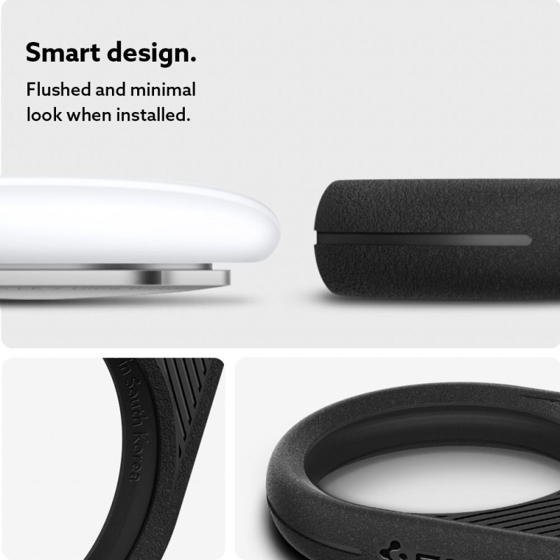 Spigen Vault за AirTag Apple 1 / 2 матово черно - Spigen Vault за AirTag Apple 1 / 2 матово черно - 819617026828-AMP01439