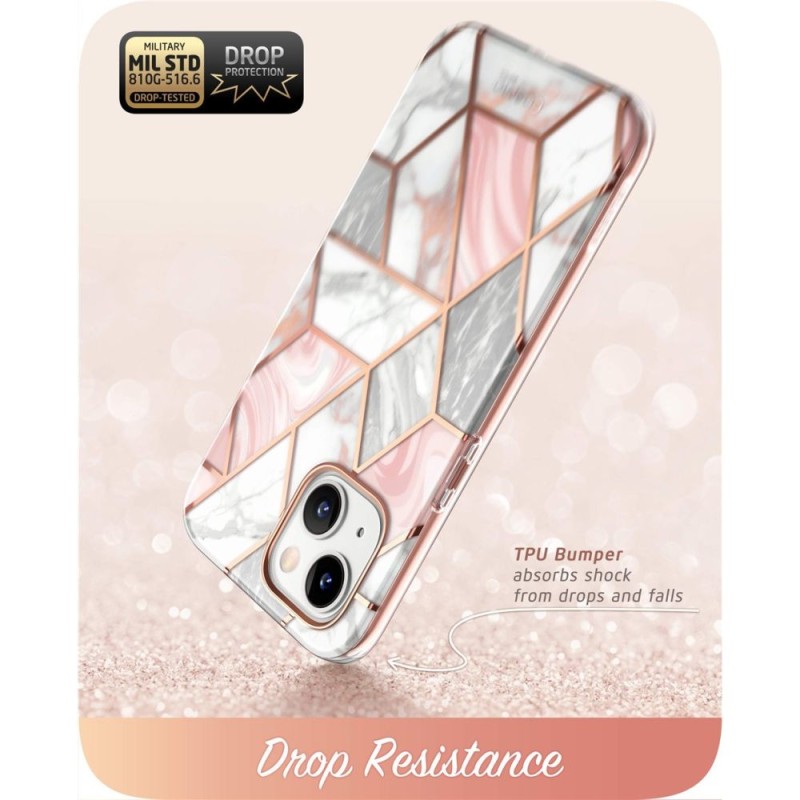 SUPCASE COSMO Marble кейс за iPhone 14 Plus / 15 Plus (Marble) - 843439119406