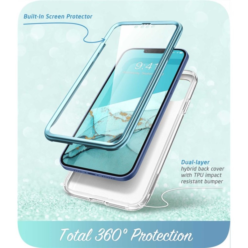 Supcase Cosmo Case за iPhone 14 Plus / 15 Plus Ocean Blue - Supcase Cosmo Case за iPhone 14 Plus / 15 Plus Ocean Blue - 843439119420