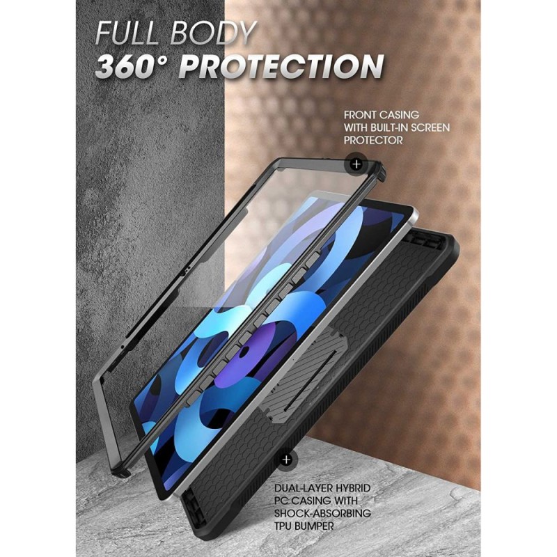 Supcase Unicorn Beetle Pro кейс за iPad 10.9” (10/2022) / iPad 11” (11/2025) черен - Supcase Unicorn Beetle Pro кейс за iPad 10.9” (10/2022) / iPad 11” (11/2025) черен - 843439121171